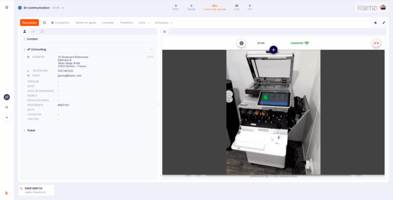 Speakylink screen kiamo