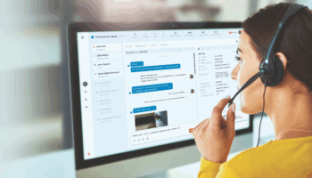 Interface Kiamo utilisée par les conseillers de la MACSF relation client